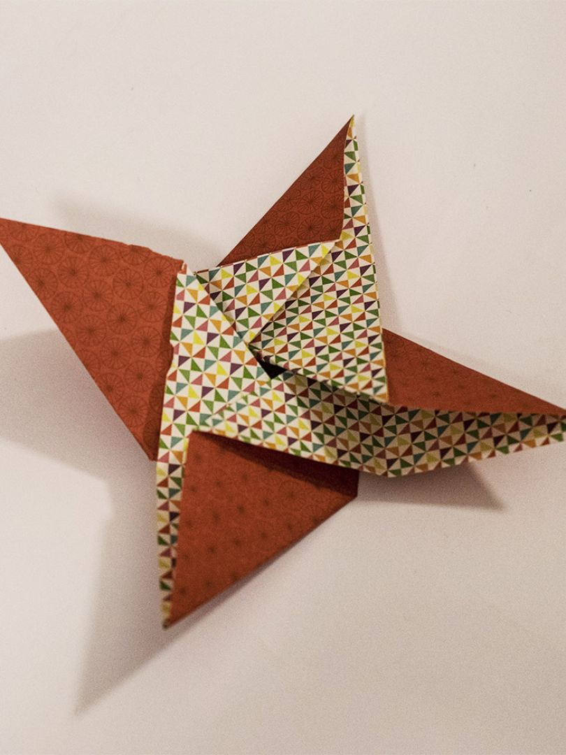 Prodotto realizzato durante Origami, il Tavolo creativo tenuto da Maria Assunta De Fazio, a Cose Belle Festival