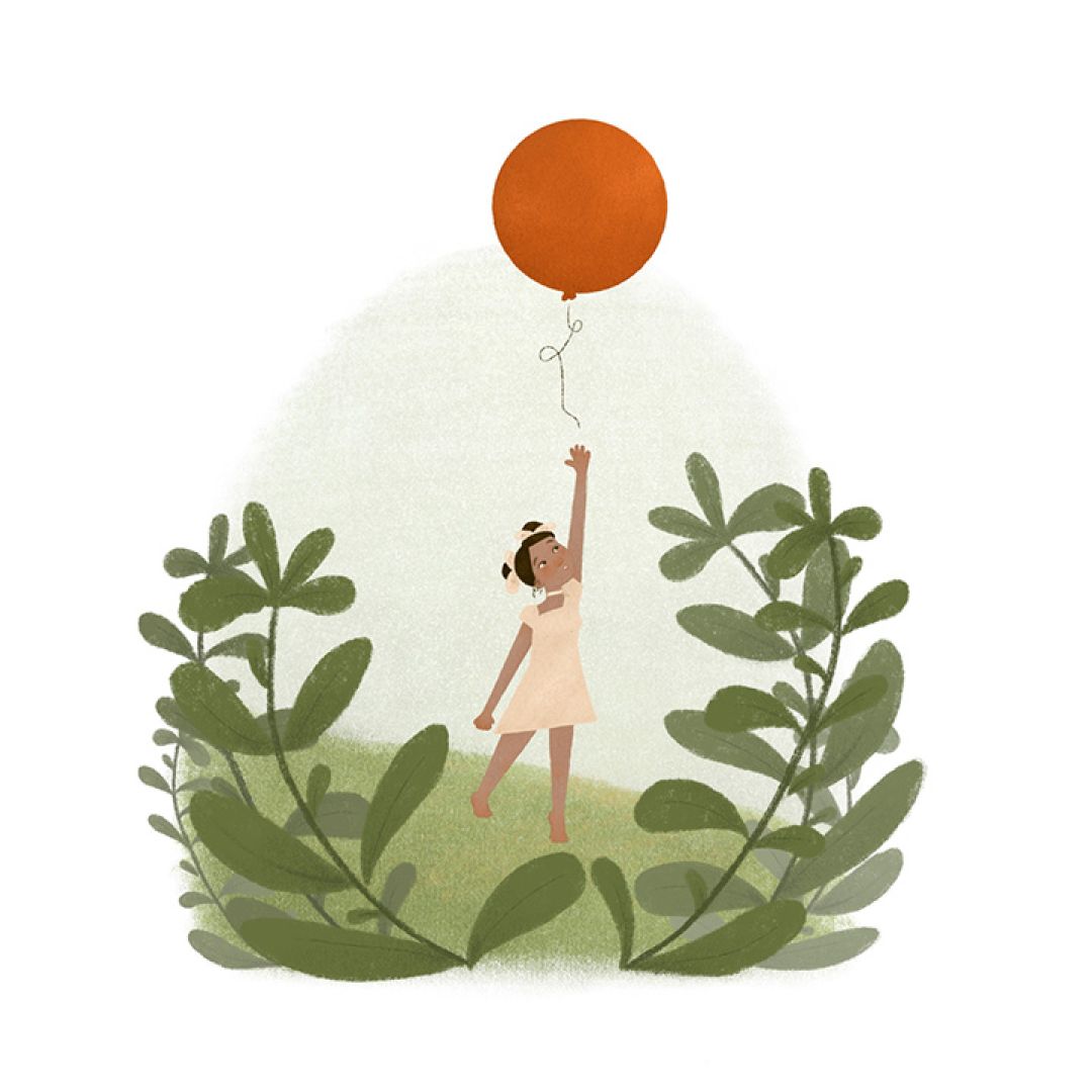 Balloon, illustrazione di Lily Jousson per Cose Belle Contest d'illustrazione 2023