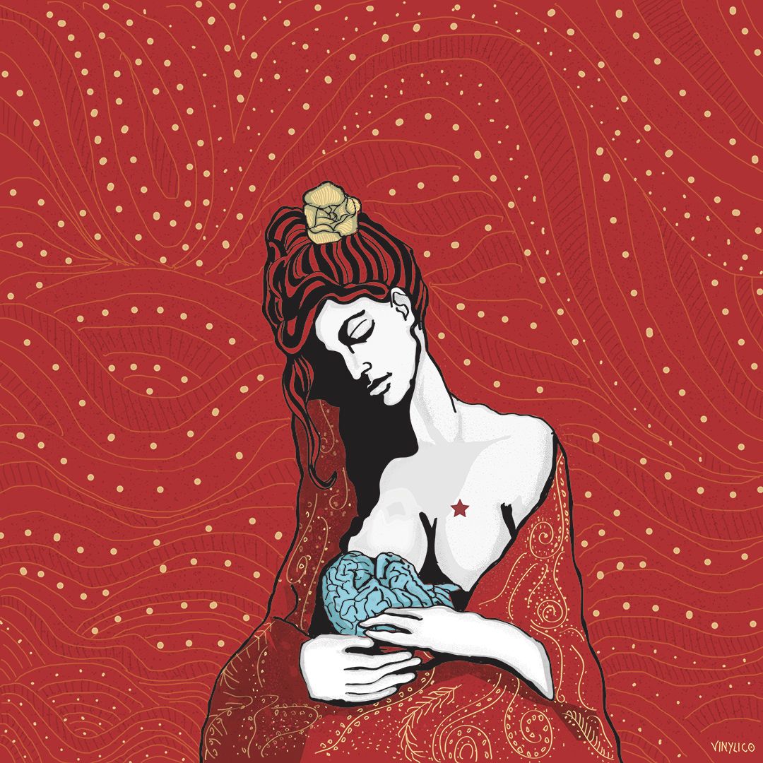 Rinascere, illustrazione di Jessica Bocca per Cose Belle Festival 2019
